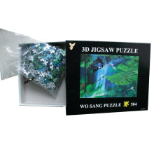 2015 Hot Sales Plastic 3D Puzzle para niños